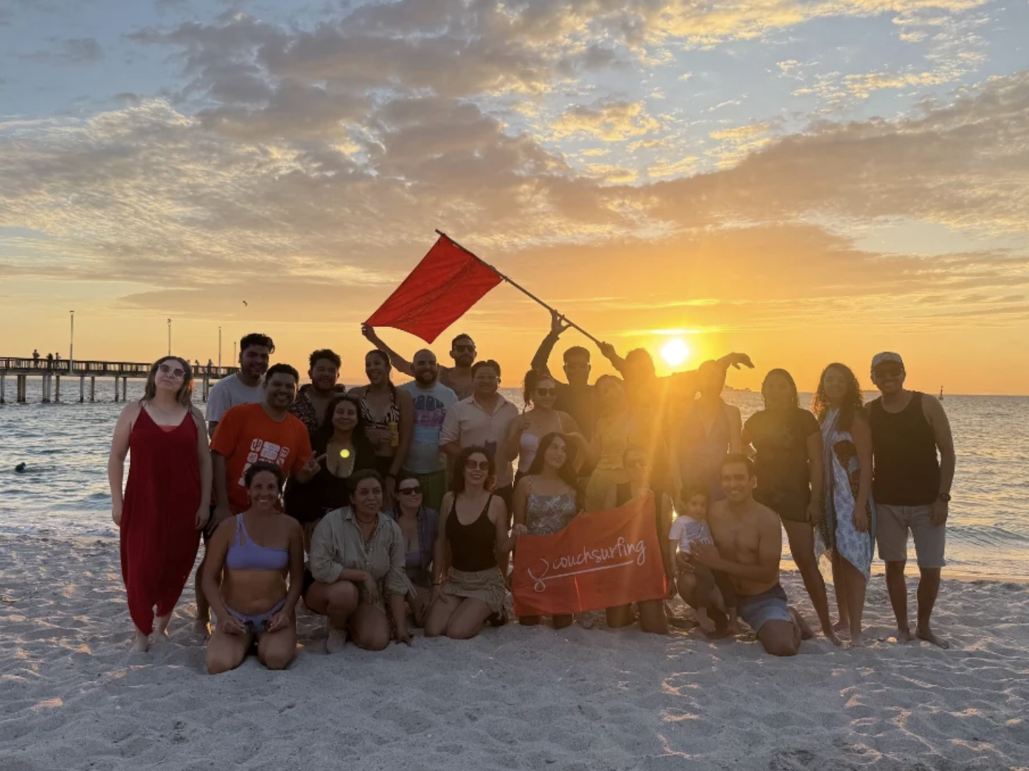 Couchsurfing Beach Meetup in Brazil!